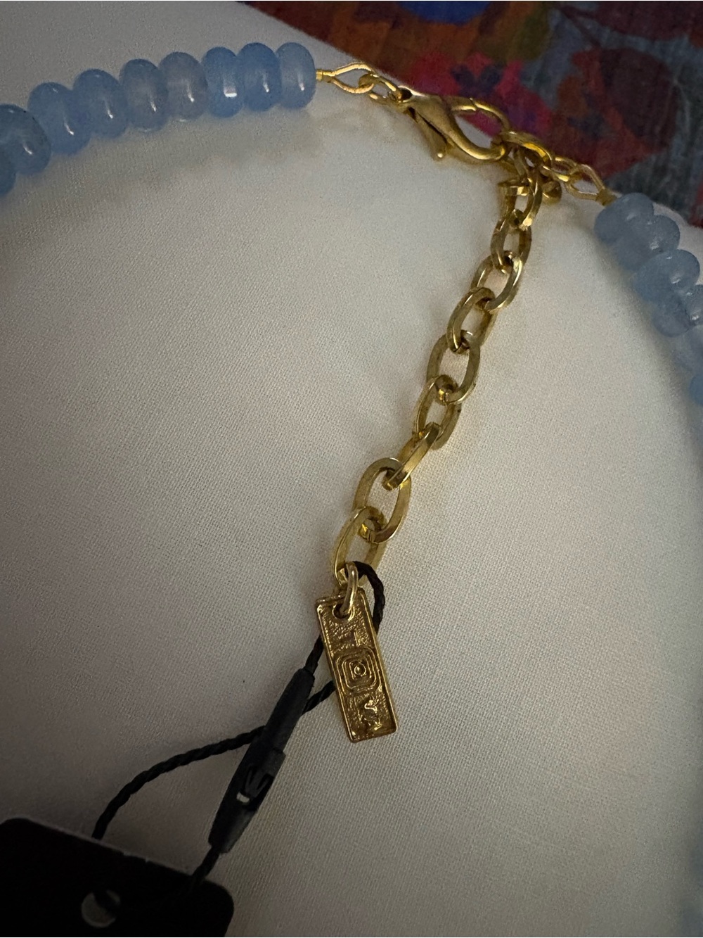 TOVA Bonnie Beaded Pendant Necklace In Fairy Dust Nimblu NWT - Picture 7 of 12